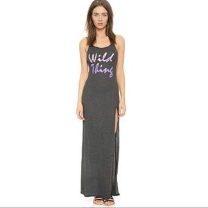 Wildfox “Wild Thing” Jersey Maxi Dress